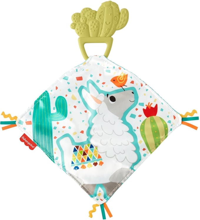 Fisher-price Knuffeldoek Met Bijtring Cuddle Cactus 13 Cm