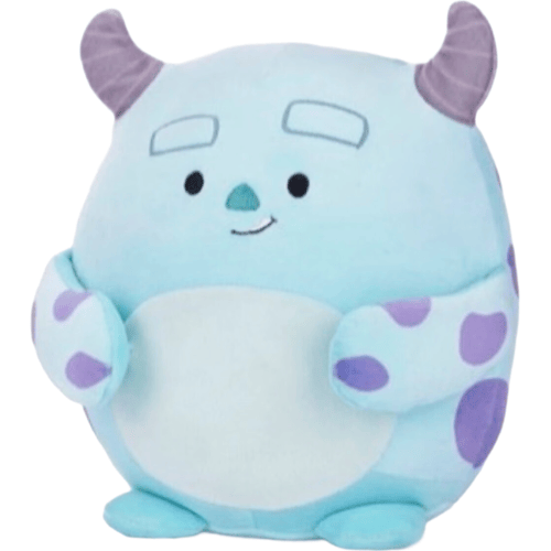 Disney Squashy Podgies Sulley knuffel - 7 in, meerkleurig