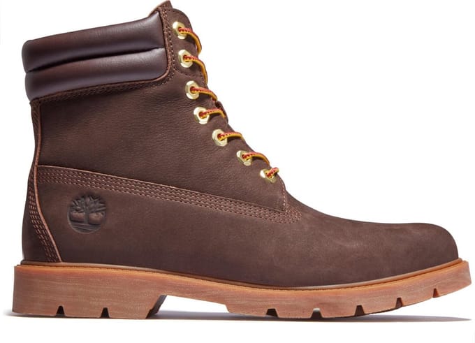 Timberland 6in Water Resistant Basic Veterschoenen Hoog - donkerbruin - Maat 44.5
