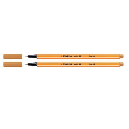STABILO point 88 - Fineliner 0,4 mm - Oranje - per stuk