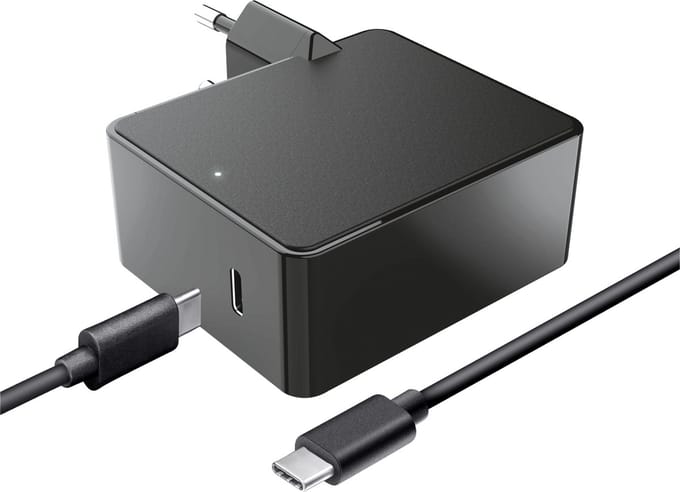 Trust Maxo - Laptoplader - 61 W - Geschikt voor MacBook - USB-C - Zwart