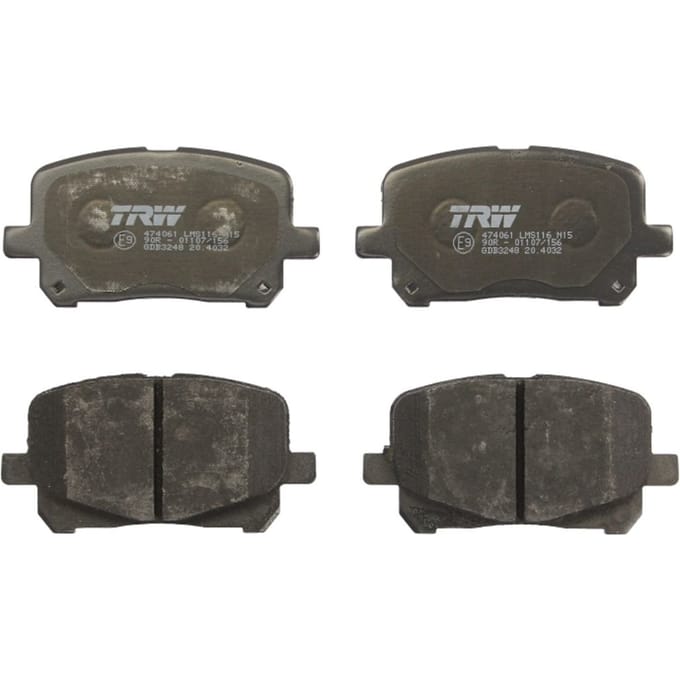 Remblokset TRW GDB3248, voor