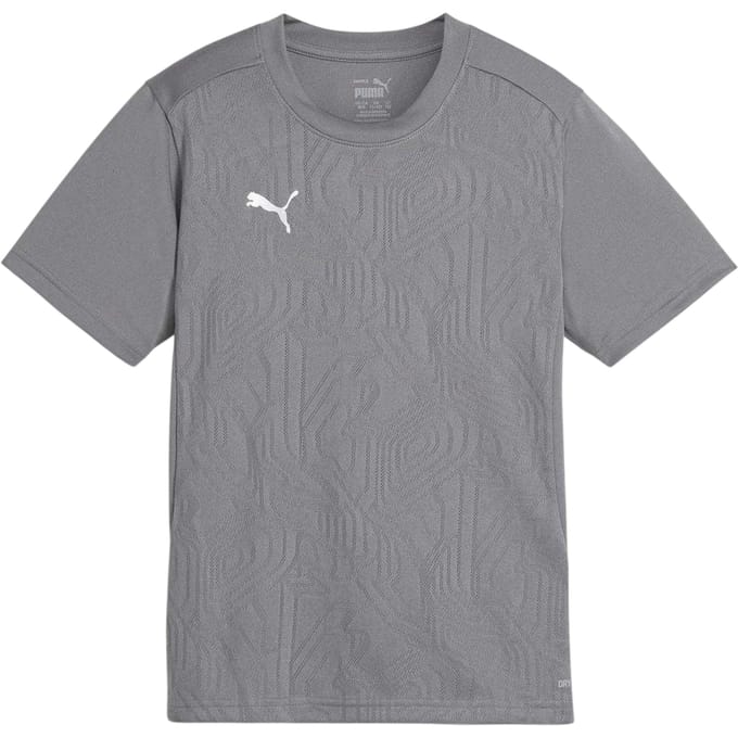 Puma Kinder/Jonge gestempelde jacquard reguliere jersey (Grijs)