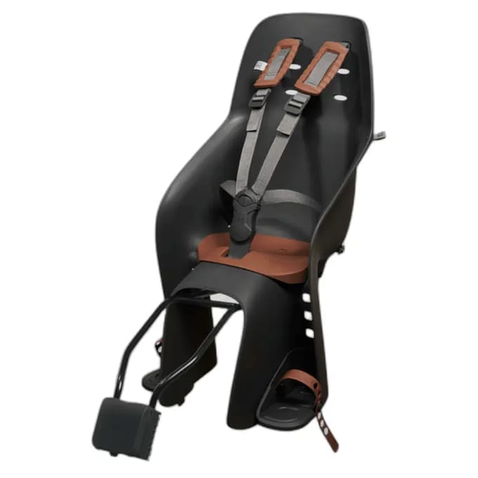 Urban Iki Achterzitje Fiets U-me Framebevestiging Bincho Black/Kuriiro Brown