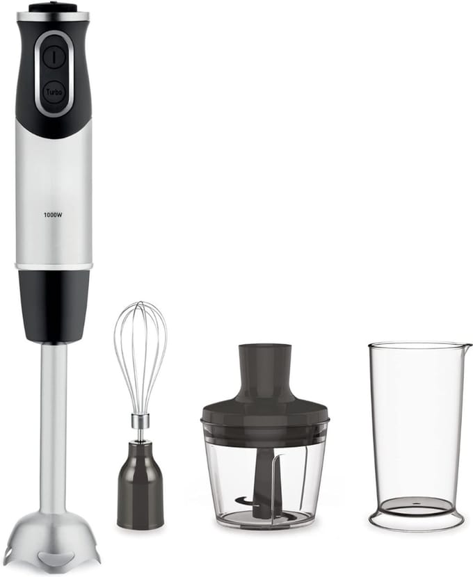 Core® Mixer staafmixer - Mixer - Mixer handmixer - Zilver - ‎7cm x 7cm x 40cm