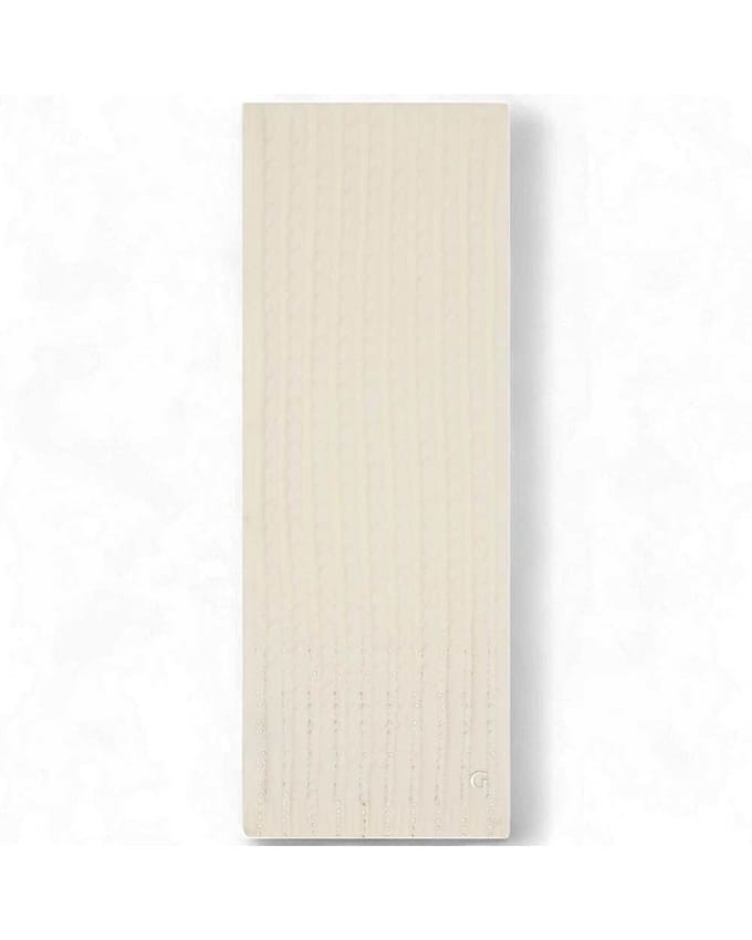 Guess Knitted Scarf 30x165 Sjaals Dames - Creme - Maat ONESIZE
