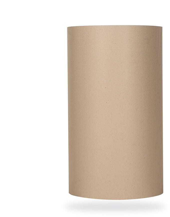 Inpakr Golfkarton 80 cm x 70 m - 1 rol - Enkelgolf 2 mm - Bruin