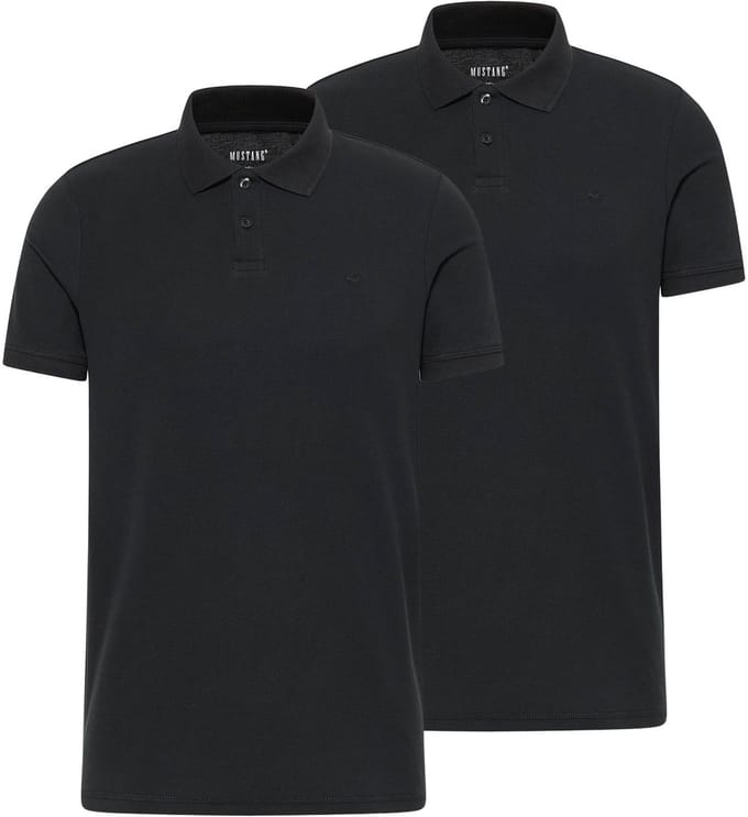 Mustang Poloshirt Style Palco 2P Set van 2