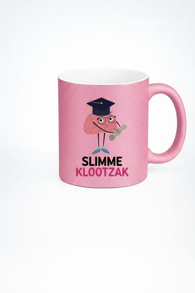 Slimme Klootzak Mok - Grappige Afstudeer Mok voor Studenten