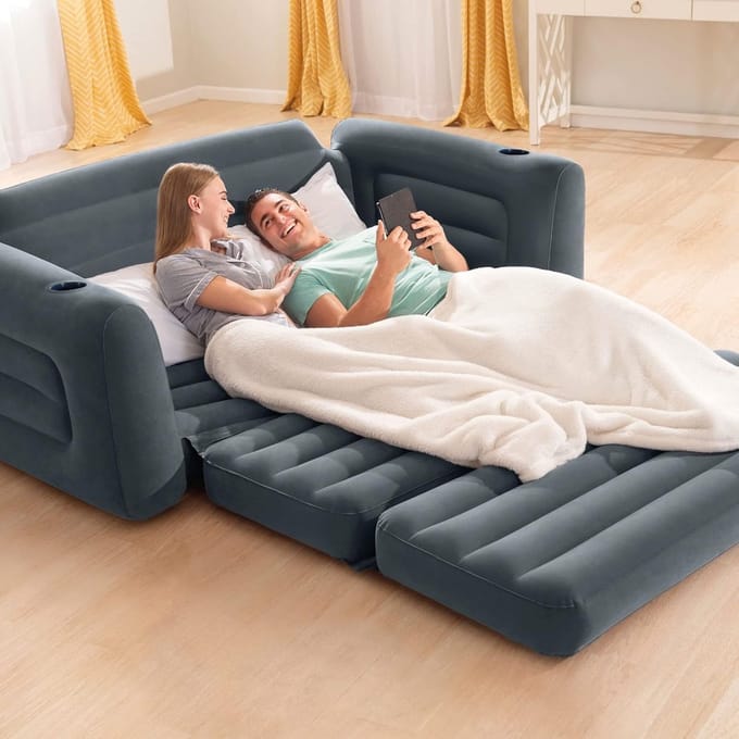 Eenpersoonsbed – Zwart – Medahomestore