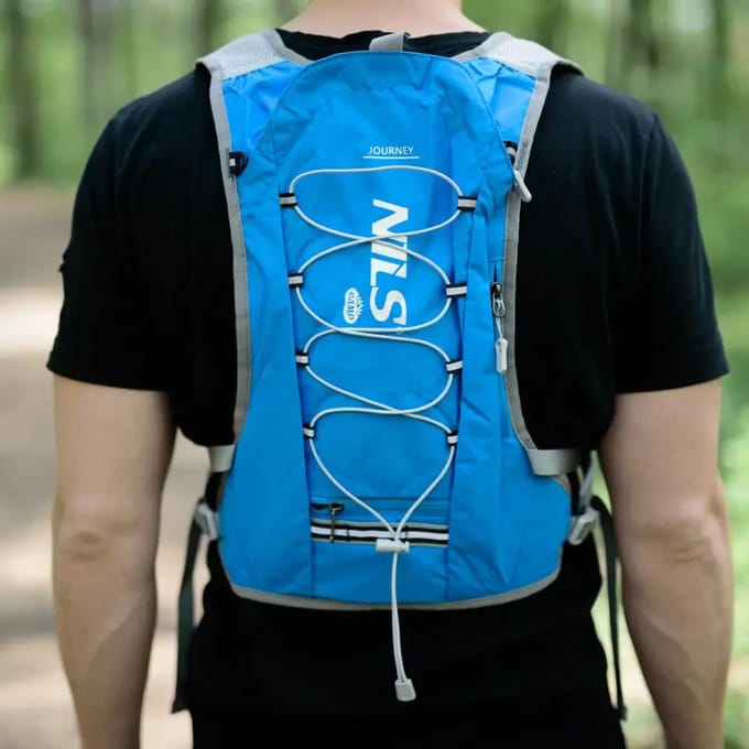 Nils Camp Journey - Hardlooprugzak - 12L - Nylon - Nils Ventilatiesysteem