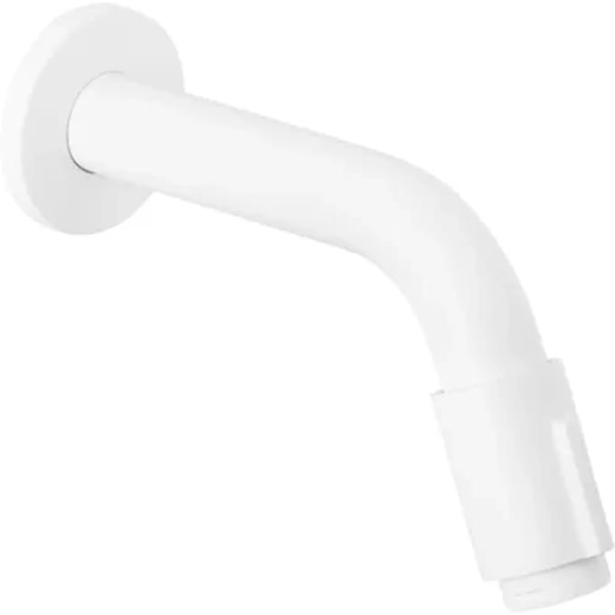 Differnz Inbouw Wastafelkraan - Lage Uitloop - Wit Mat - 7,9cm