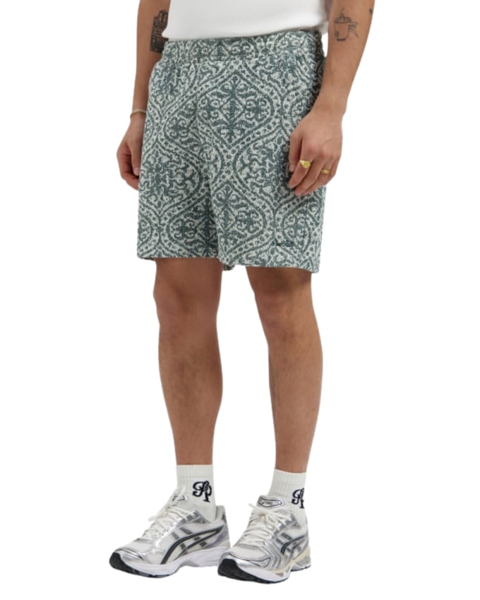 Pure Path Jacquard Pattern Shorts