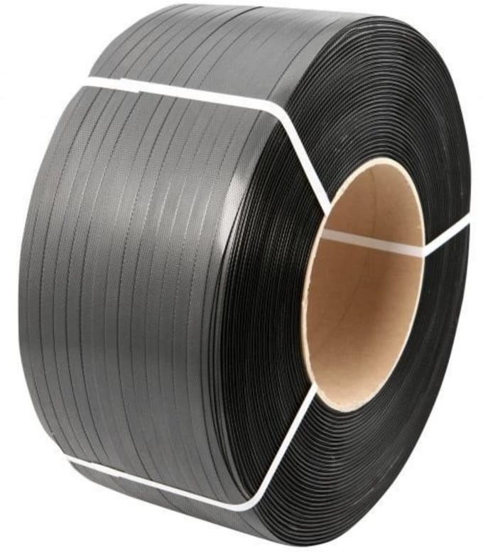 PET Omsnoeringsband Zwart – 12mm