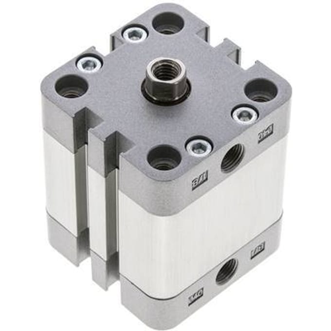 ISO 21287 Compacte Dubbelwerkende Cilinder 40-20mm - Magnetisch
