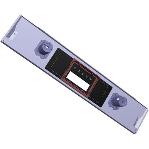 AEG controlepaneel, inox 140252975010