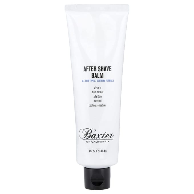 Baxter of California, Baume Après-Rasage, Tous Types de Peau, 120ml (4 fl oz) white