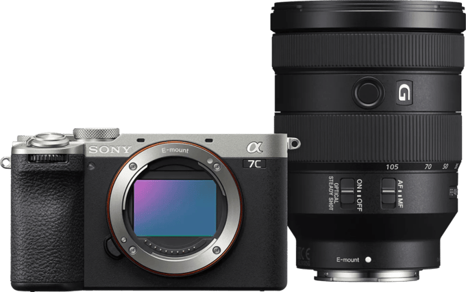 Sony A7C II Zilver + 24-105mm f/4 G OSS