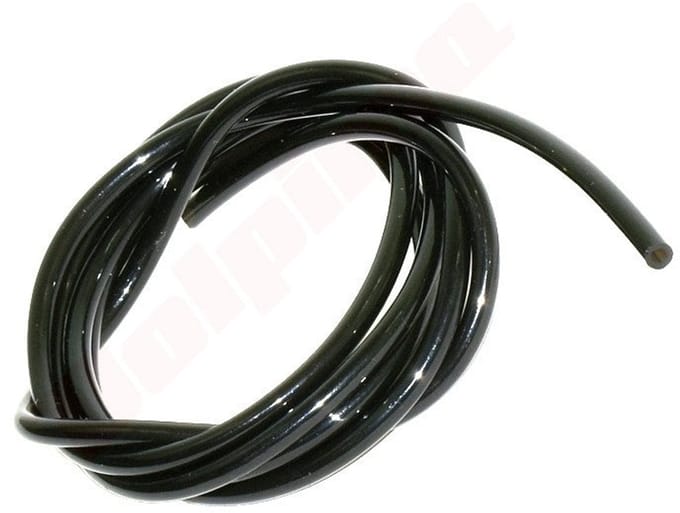 Benzineslang passend op 2,0x3,5mm BLACK ( m )