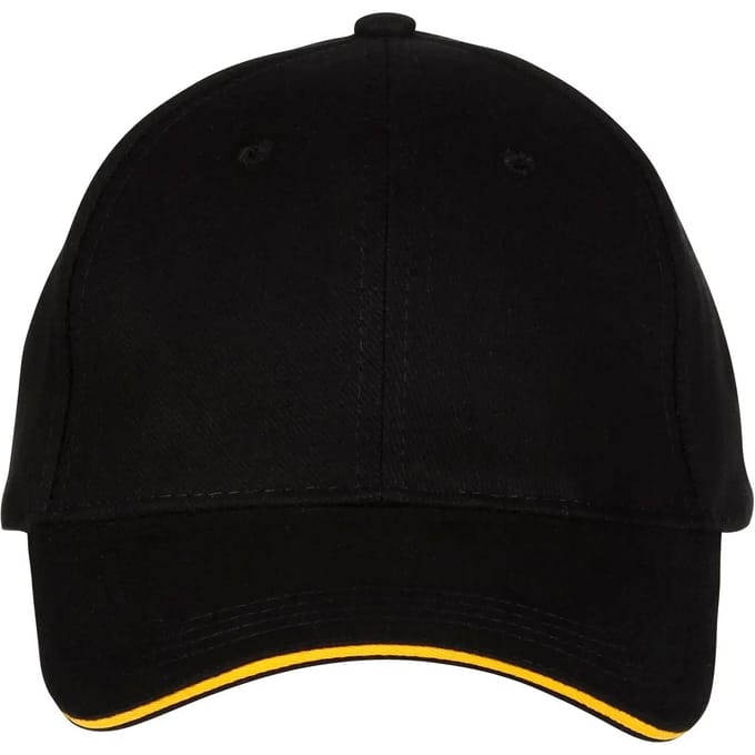 6-panel pet Black & Match