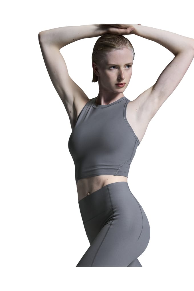 On Studio Crop 1 W Rock Rock Maat: M | BH's Outlet | Dames | Grijs