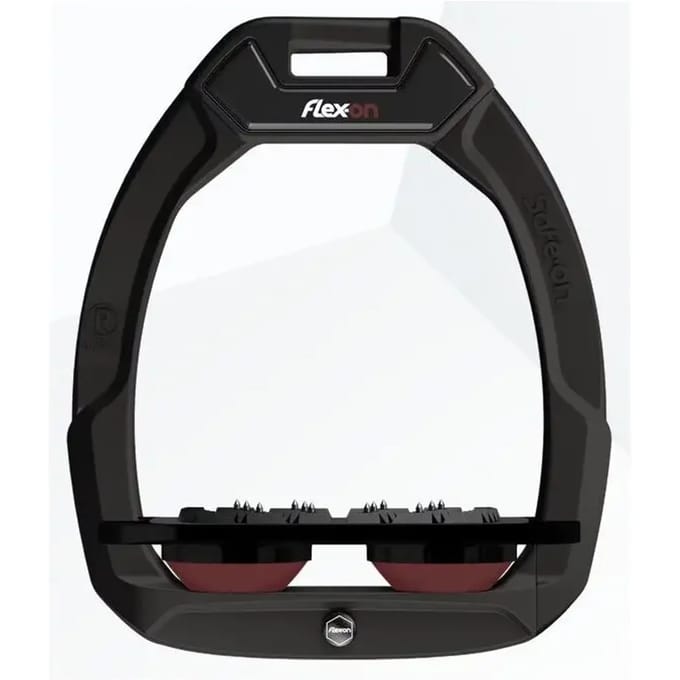 Veiligheidsstijgers Plat Ultra Grip Zwart/Zwart/Bordeaux Flex-On Safe-On