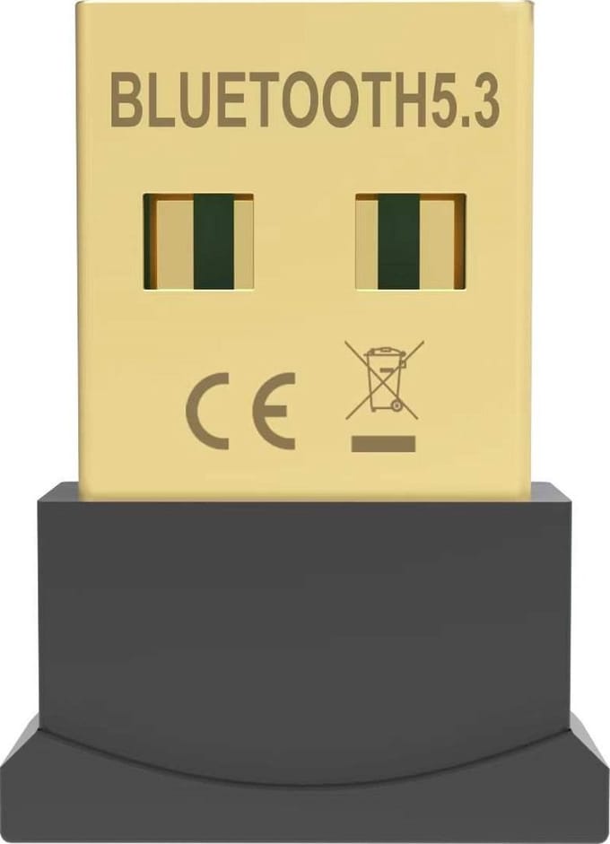 ThunderGold Bluetooth Adapter USB 5.3 - Bluetooth Receiver - Bluetooth Ontvanger - Bluetooth USB Adapter - Bluetooth Dongle