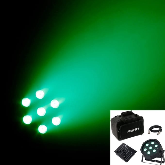 Lichtset - incl. tas, lichteffect, controller en kabel - Multikleur Ayra