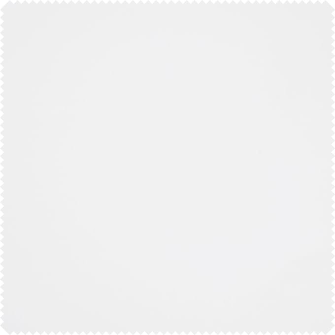 Katoenen single jersey "Uni" - Wit