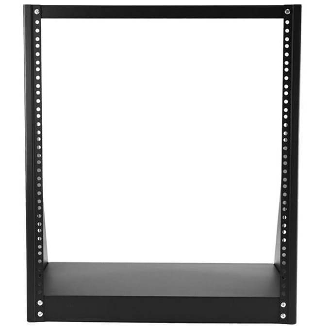 StarTech.com Zware 2-Post Rack - Open-Frame Server Rack - 12U - rack - 12U