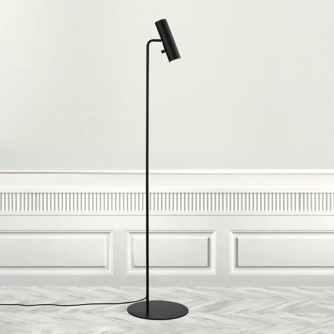 DFTP by Nordlux Vloerlamp MIB 6, zwart GU10 8W