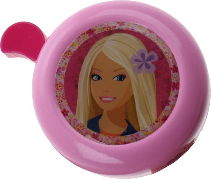 Stamp fietsbel Barbie 54 mm roze