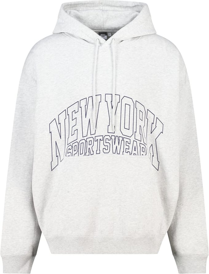 America Today Skip Hood Light Grey Melange Größe: L | Pullover Outlet | Herren | Grau