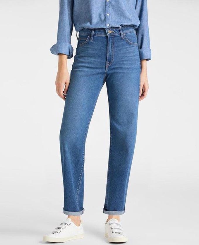 Lee WIDE LEG Wide leg fit Dames Jeans - Maat W30 X L31