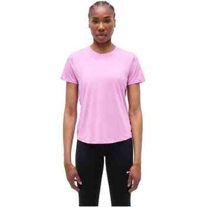 Nike One Classic Dri-fit Dames Training T-shirt Fn2798-503 - Kleur Paars - Maat M