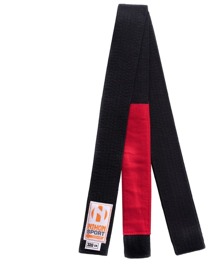 BJJ-banden Nihon voor volwassenen | Zwart (Maat: 280)