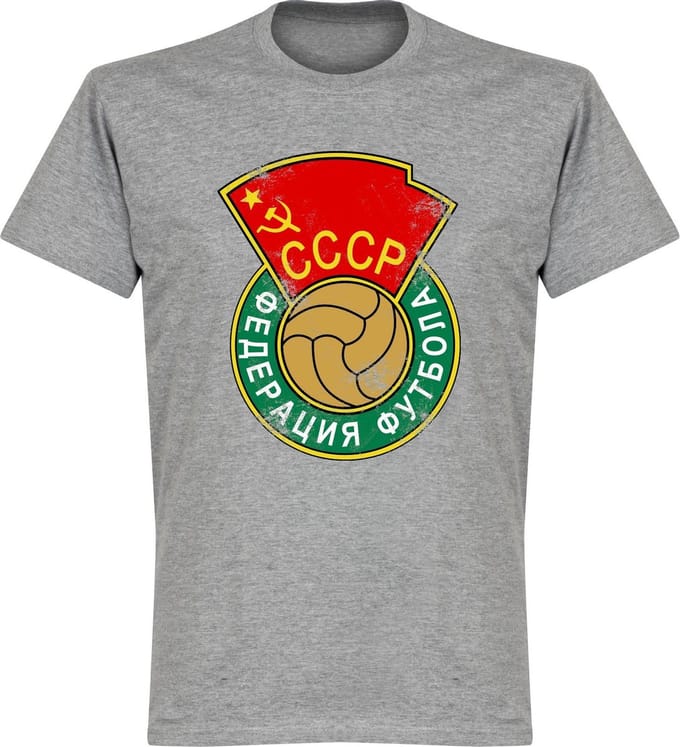 CCCP Logo T-Shirt - Grijs - M