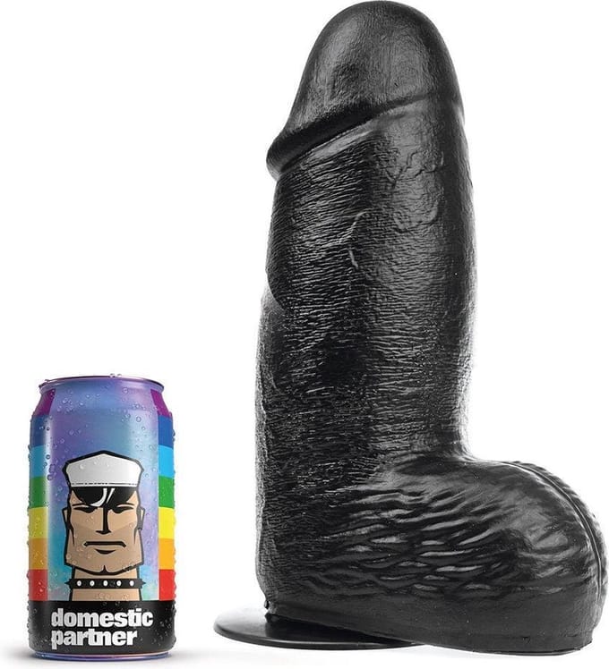 Domestic Partner - Dildo Hans - XL - Zwart