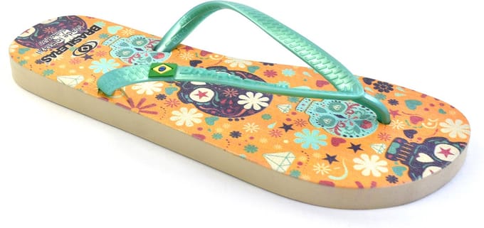 Brasileras Slippers dames- Geel- 36/37