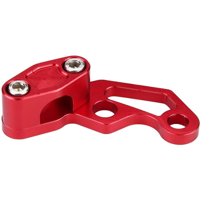 Aluminiumlegering Motorfietsen Rem Koppeling Kabel Draad Klem Clip Rood