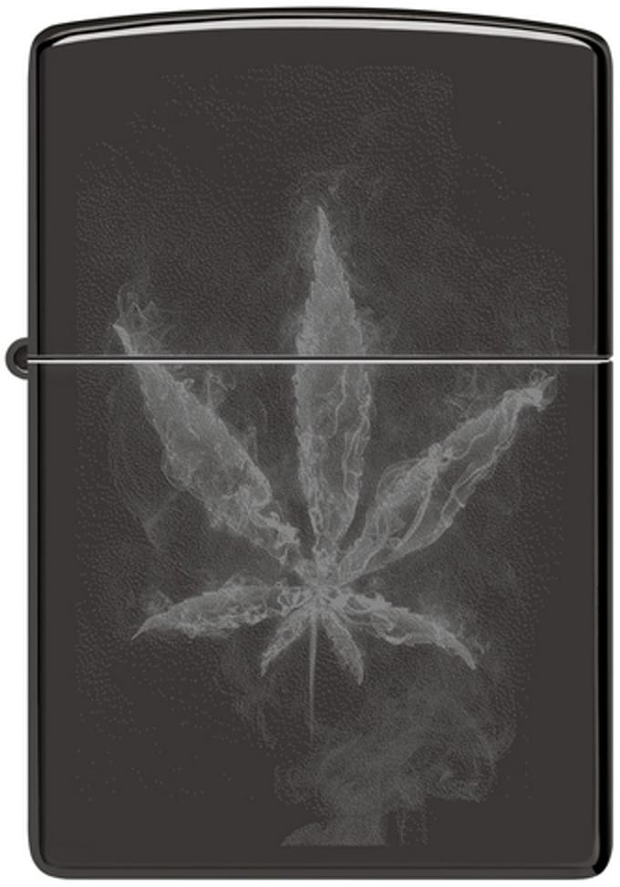 Zippo Smokey Leaf Design