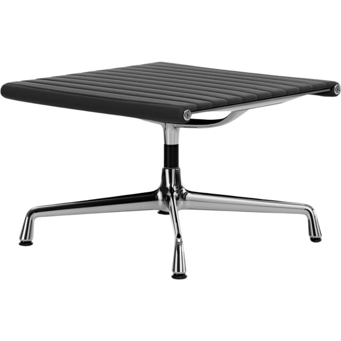 Vitra - Aluminium Chair - EA 125 - Kruk - verchroomd - Hopsak - donkergrijs - 4 - 6 Wochen