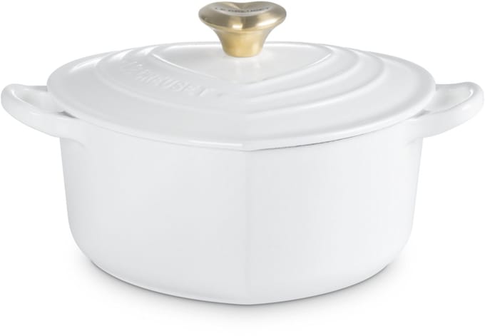 Le Creuset - Signature - Braadpan 20 cm - Hart - Wit