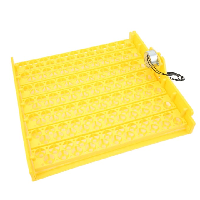 154 stuks Volautomatische Eierbroedlade Holle Stijl Duurzame Eierbroedmachine Lade voor Kip Eend yellow
