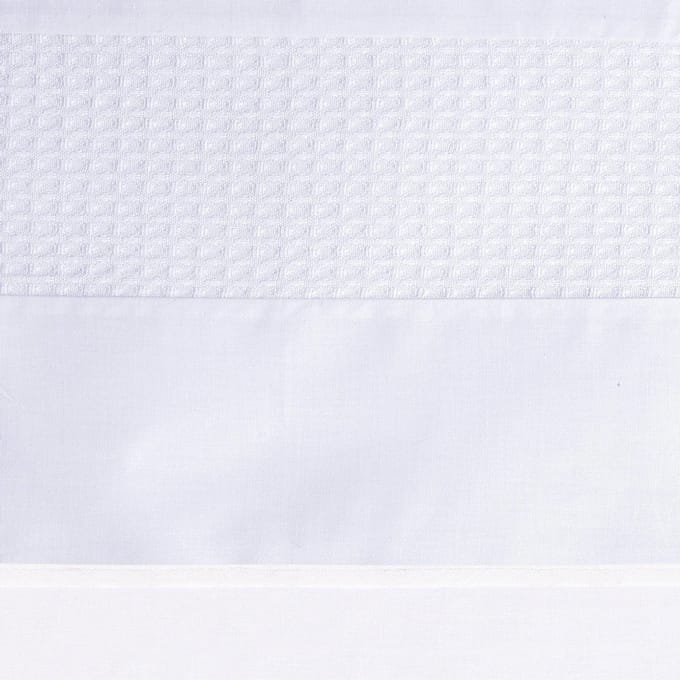 BINK Bedding Wieglaken Wafel (Pique) wit 75 x 100 cm