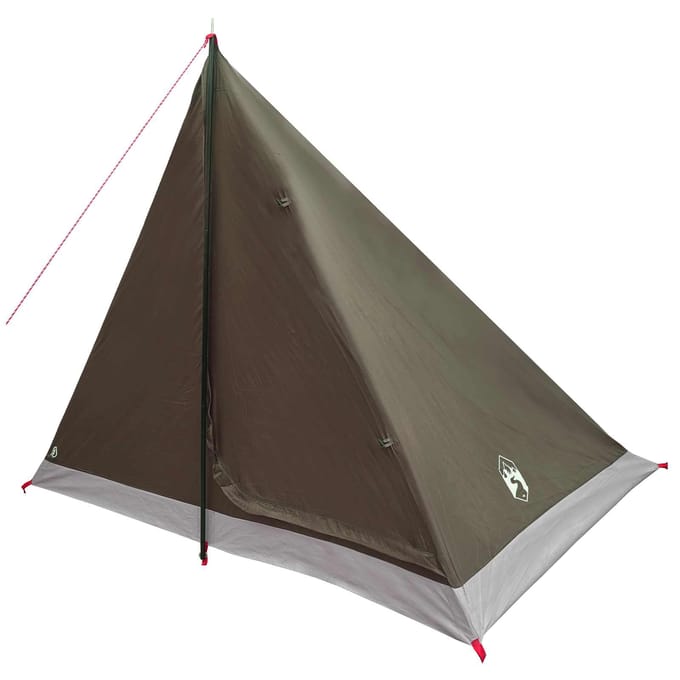 vidaXL - Backpacking - Tent - 2-persoons - Bruin - en - Grijs