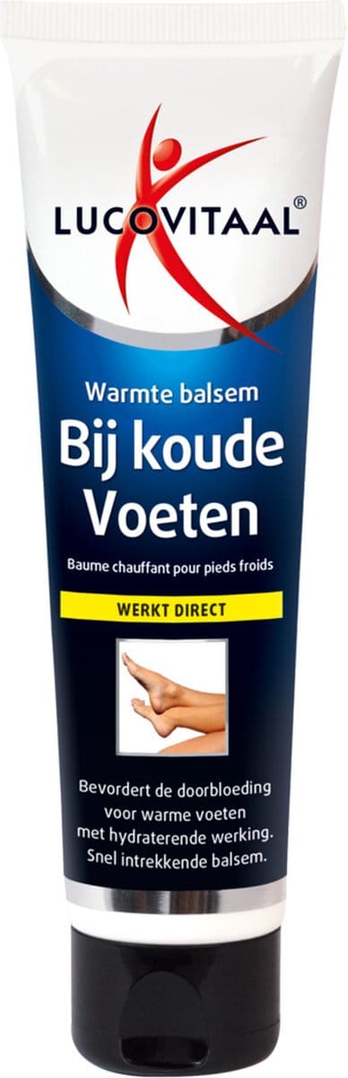 3x Lucovitaal Voeten Warmte Balsem 75 ml