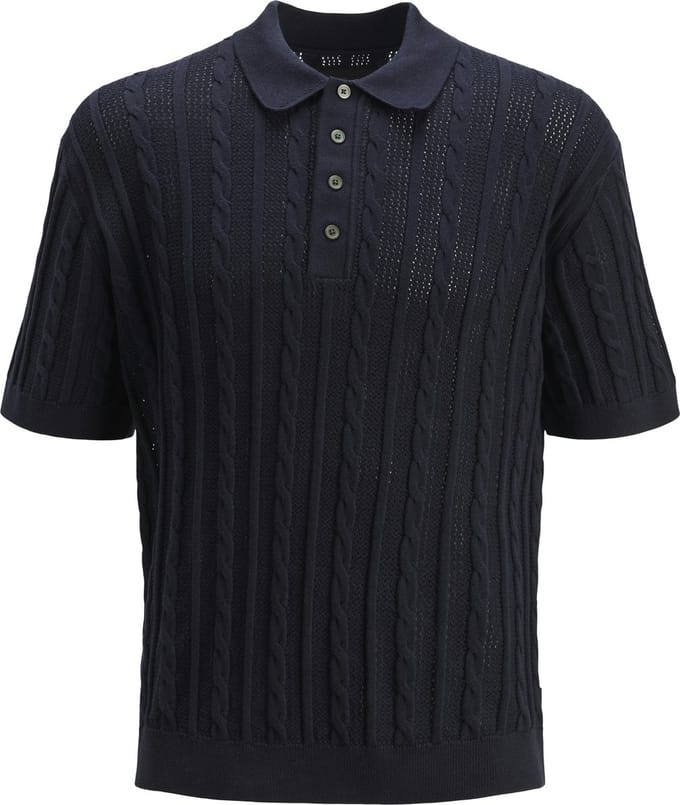 JACK&JONES - JPRBLAMASON KNIT POLO SS - Heren - Polo's