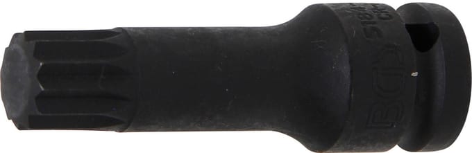 BGS Power Bit Dopsleutel Lengte 78 mm Aandrijving vierkantaandrij...