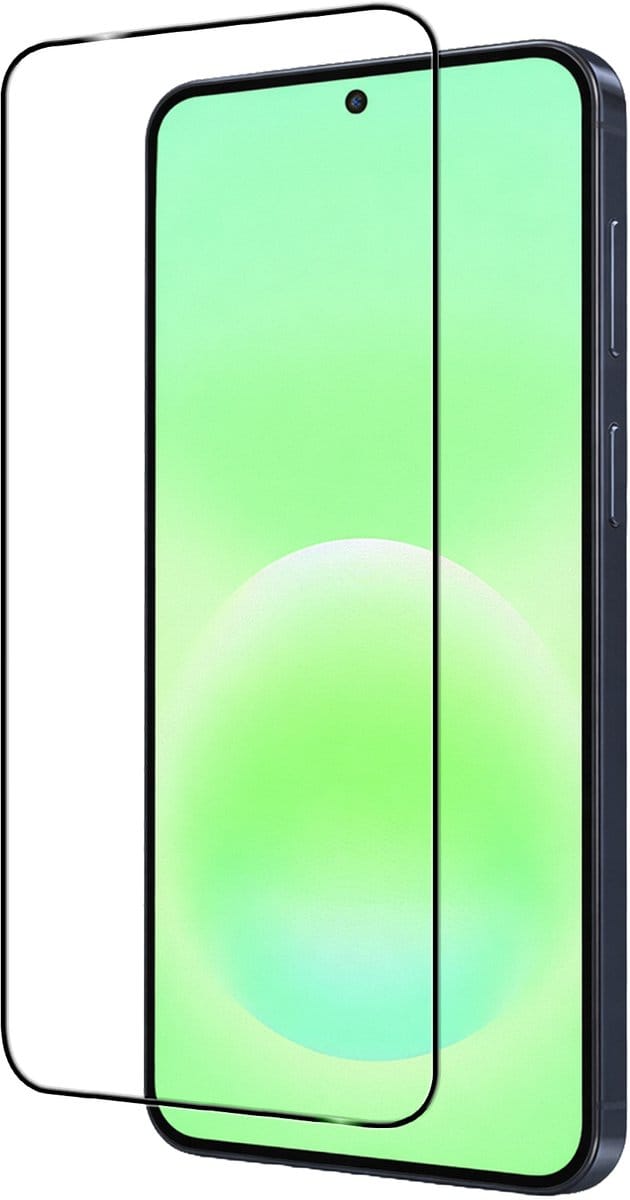 Screenprotector Geschikt voor Samsung Galaxy A57 - Full Cover - Beschermglas - Gehard Glas - Tempered Glass - Screen Protector